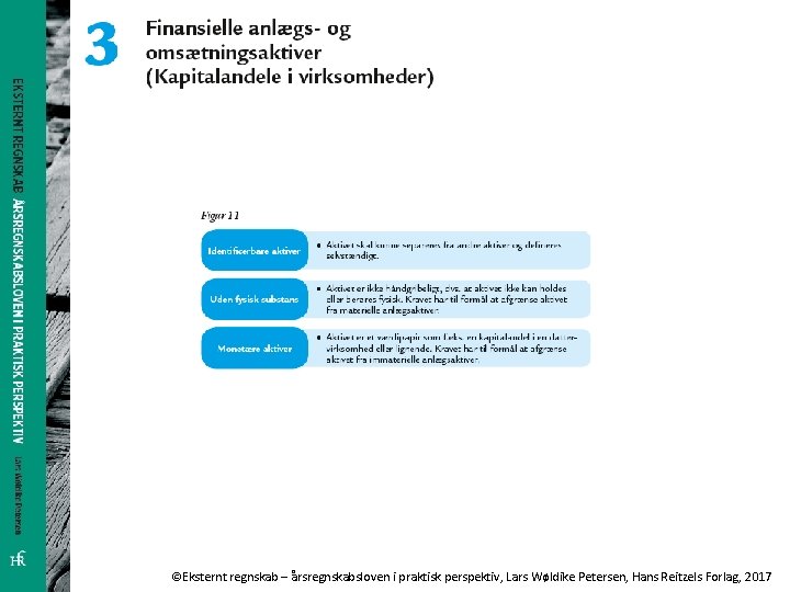 ©Eksternt regnskab – årsregnskabsloven i praktisk perspektiv, Lars Wøldike Petersen, Hans Reitzels Forlag, 2017