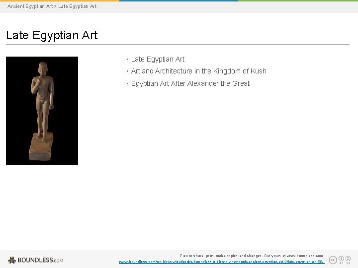 Ancient Egyptian Art > Late Egyptian Art • Art and Architecture in the Kingdom