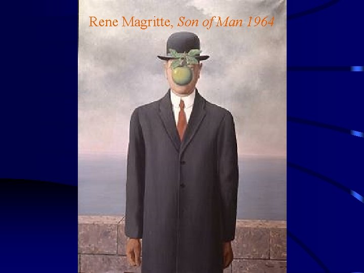 Rene Magritte, Son of Man 1964 