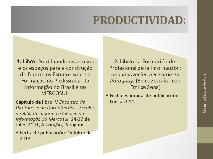 1. Libro: Pontilhando os tempos espaços para a construção do futuro: os Estudos sobre