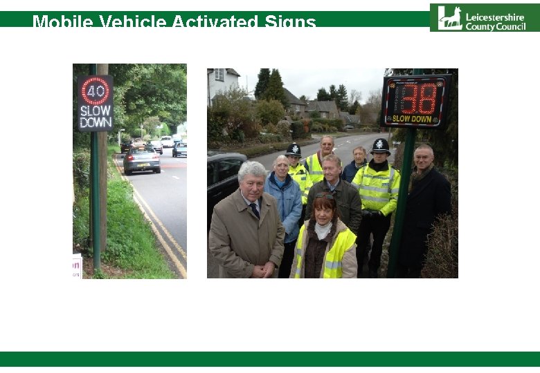 Mobile Vehicle Activated Signs 