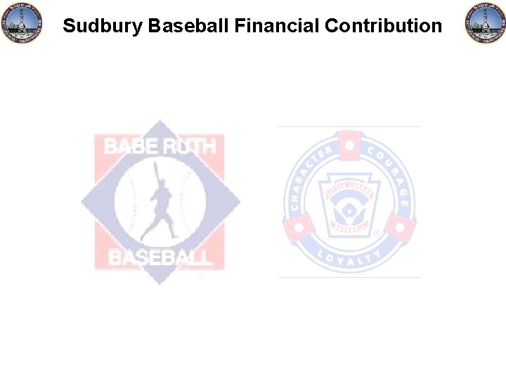 Sudbury Baseball Financial Contribution 