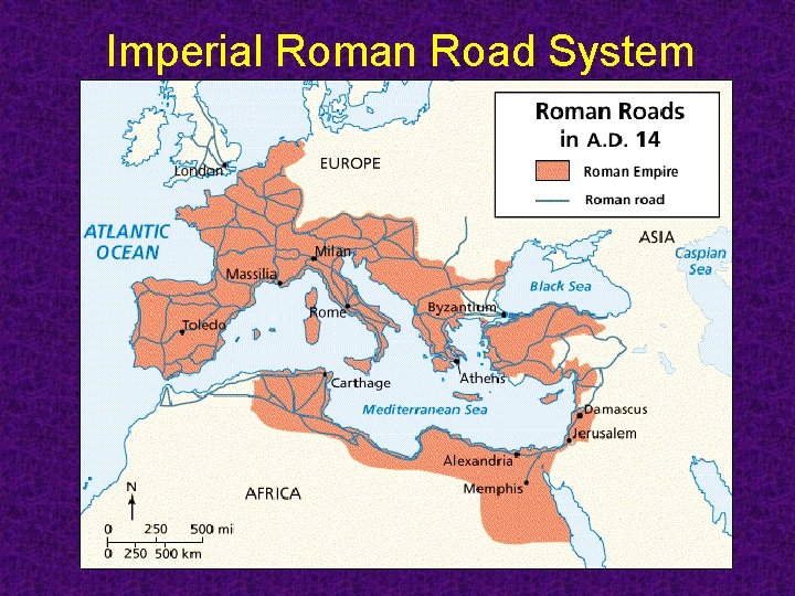 Imperial Roman Road System 