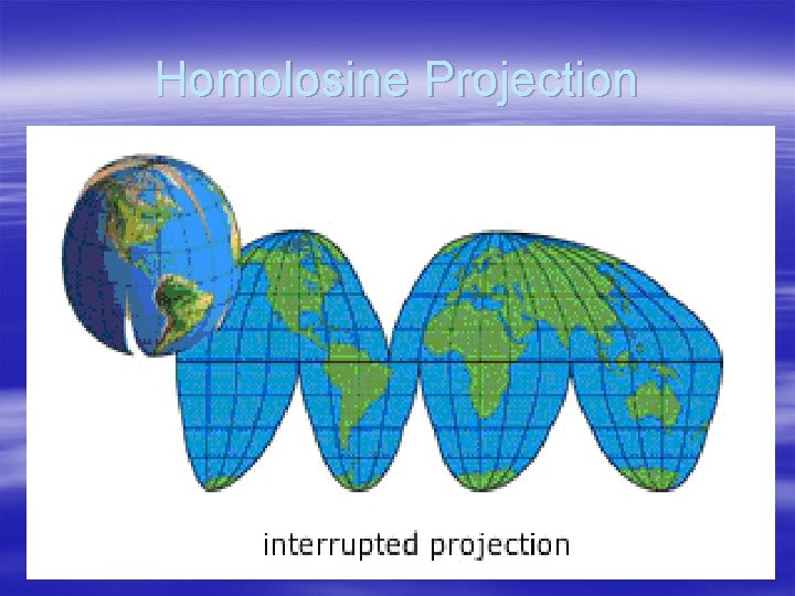 Homolosine Projection 