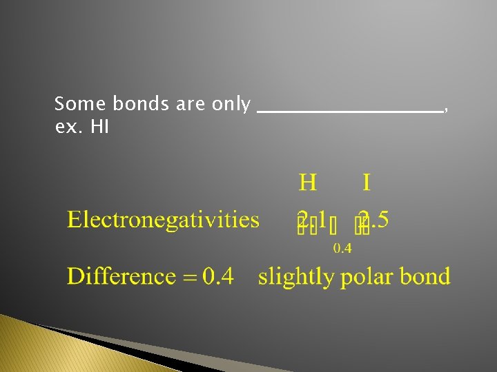 Some bonds are only _____________, ex. HI 