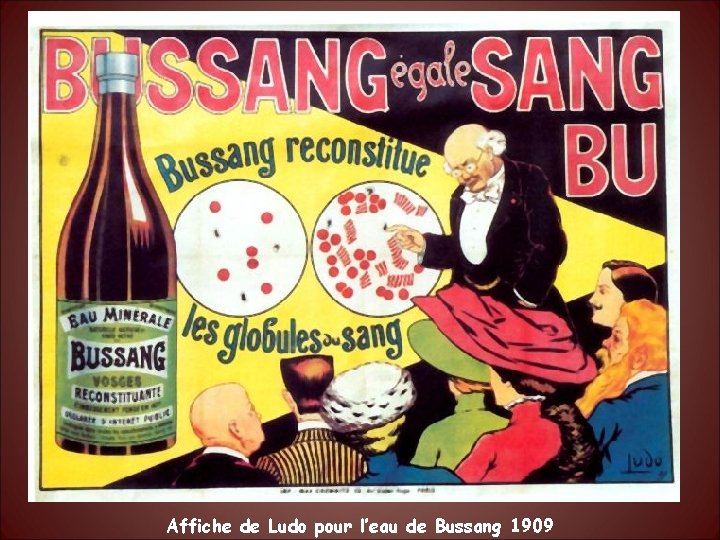 Affiche de Ludo pour l’eau de Bussang 1909 