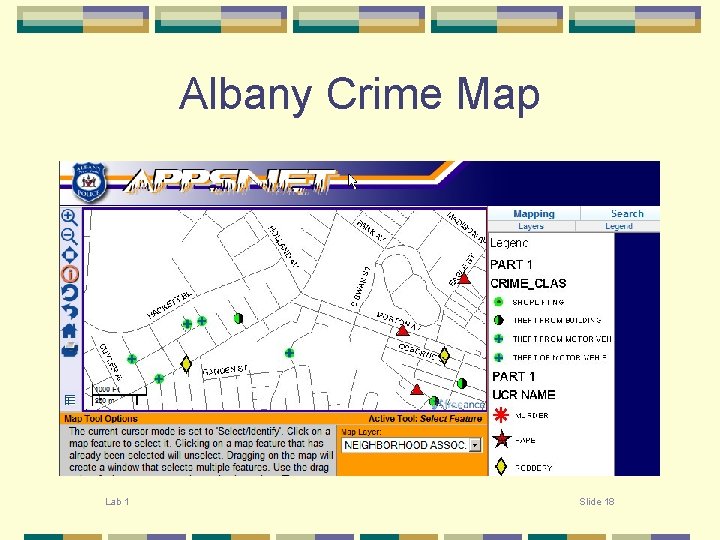 Albany Crime Map Lab 1 Slide 18 