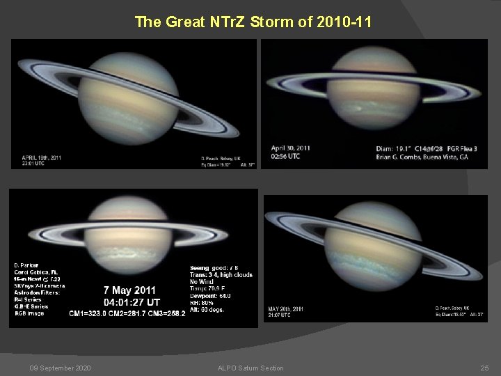 The Great NTr. Z Storm of 2010 -11 09 September 2020 ALPO Saturn Section