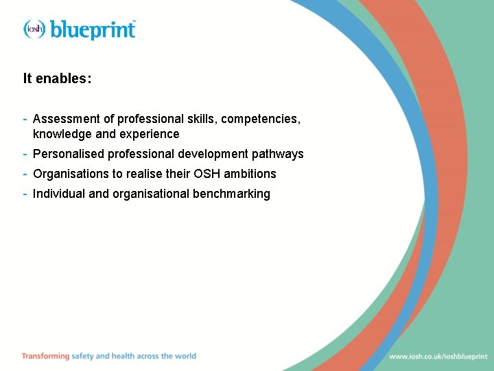 It enables: - Assessment of professional skills, competencies, knowledge and experience - Personalised professional