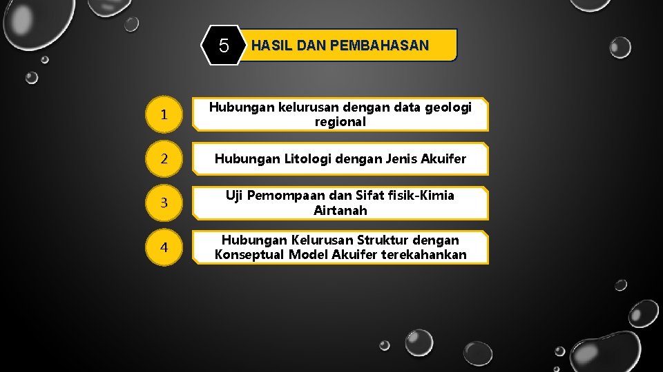 5 HASIL DAN PEMBAHASAN 1 Hubungan kelurusan dengan data geologi regional 2 Hubungan Litologi