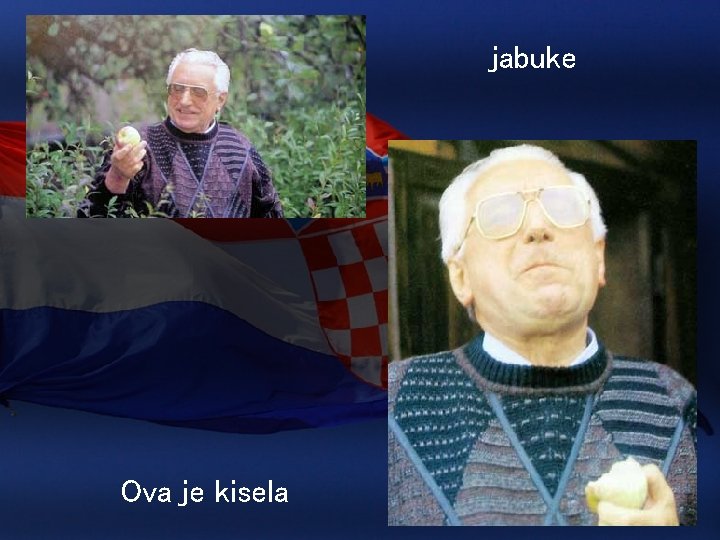 jabuke Ova je kisela 