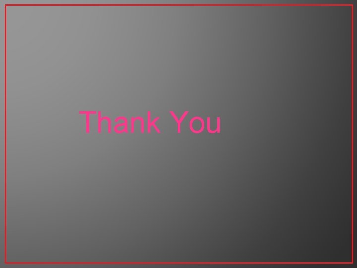 Thank You Thank You