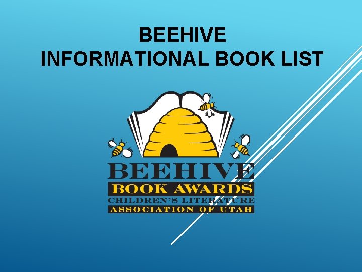 BEEHIVE INFORMATIONAL BOOK LIST 