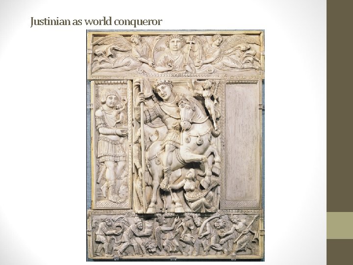 Justinian as world conqueror 