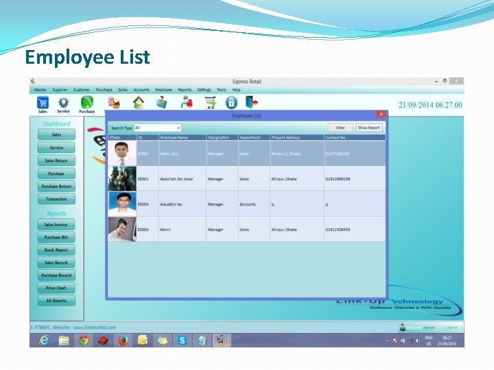Employee List 