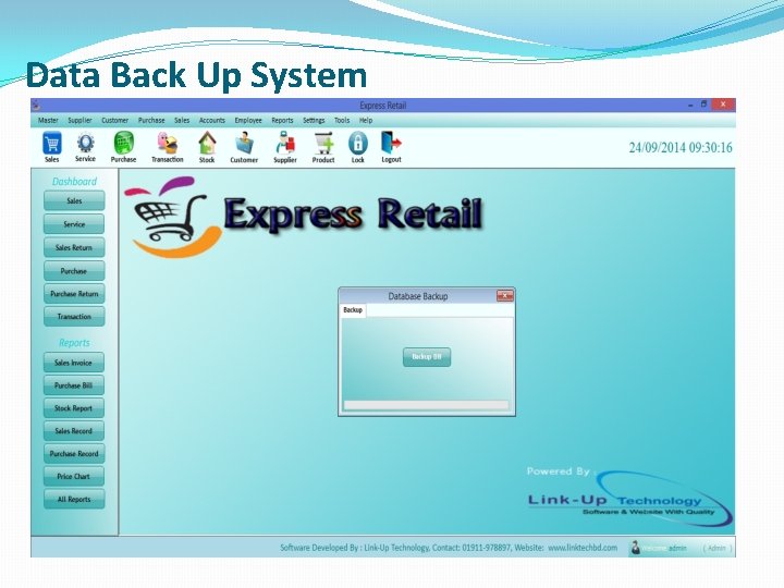Data Back Up System 