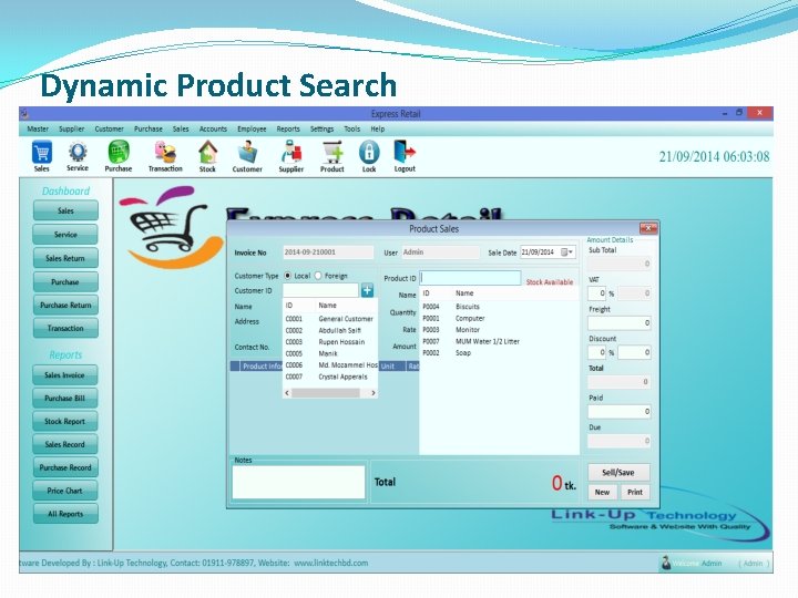 Dynamic Product Search 