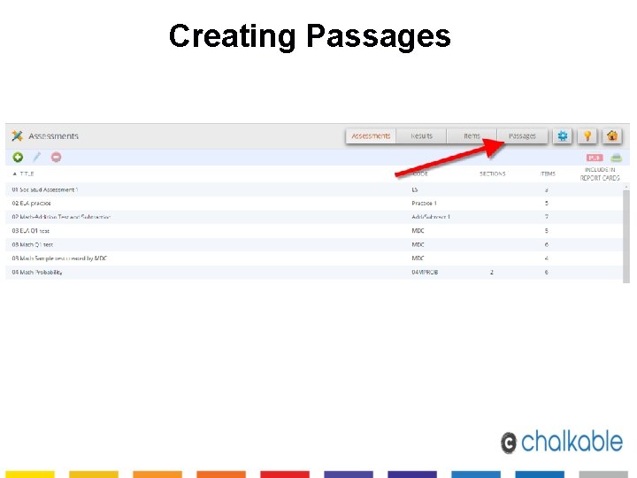 Creating Passages 