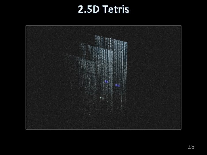 2. 5 D Tetris 28 
