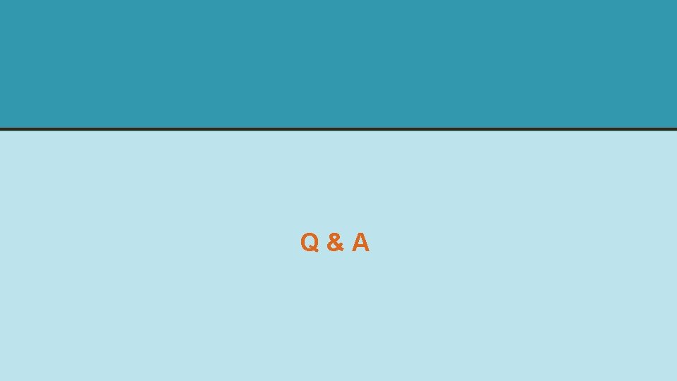 Q & A 