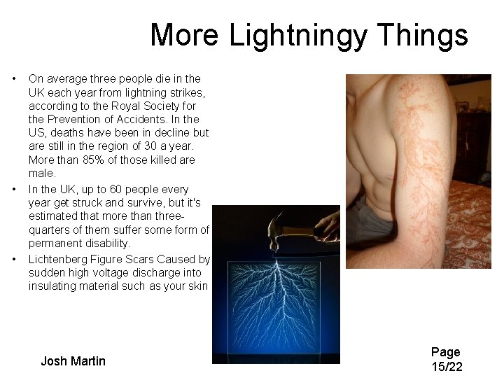 More Lightningy Things • • • On average three people die in the UK