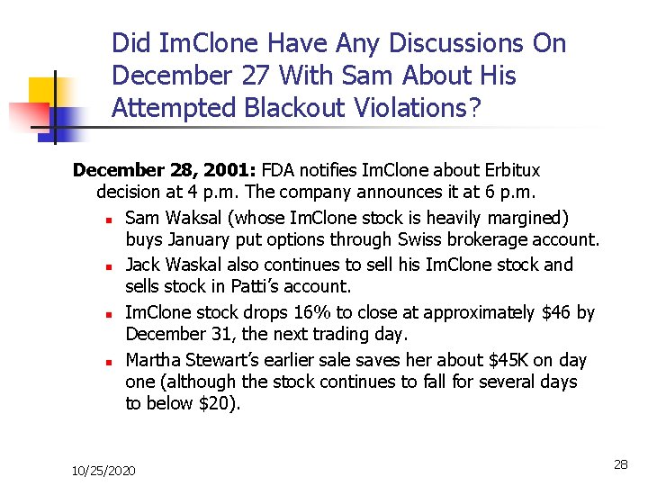 Did Im. Clone Have Any Discussions On December 27 With Sam About His Attempted