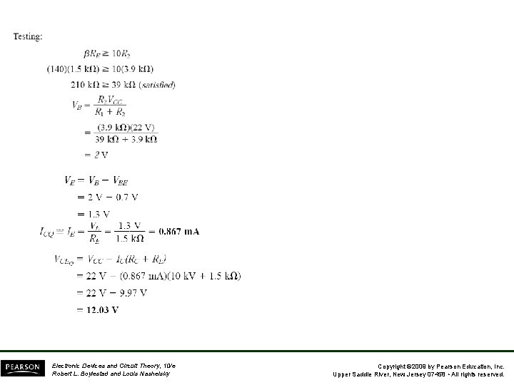 Electronic Devices and Circuit Theory, 10/e Robert L. Boylestad and Louis Nashelsky Copyright ©