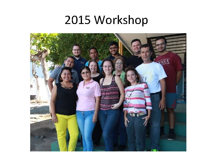 2015 Workshop 