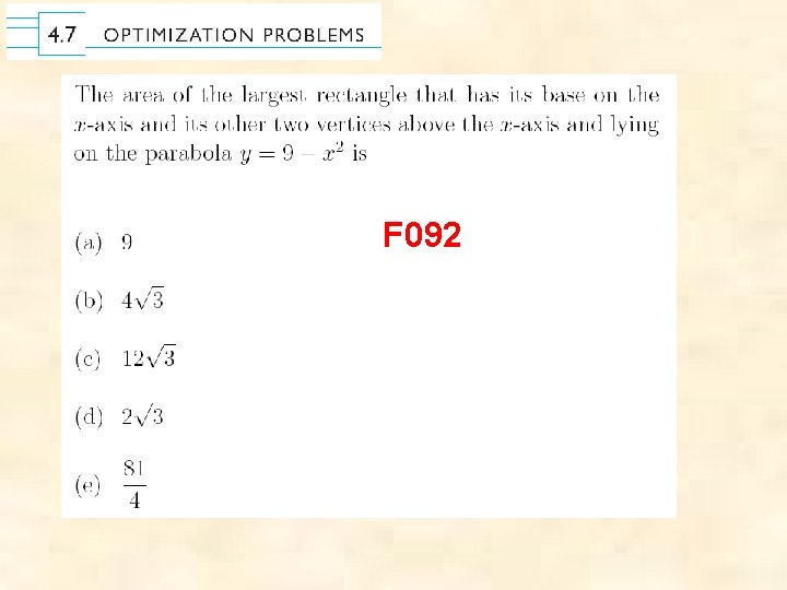 F 092 F 092
