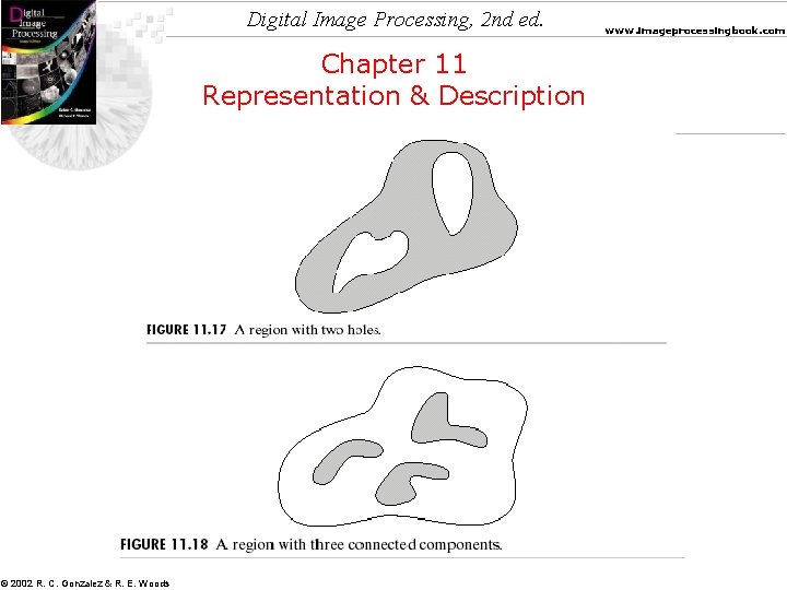 Digital Image Processing, 2 nd ed. Chapter 11 Representation & Description © 2002 R.