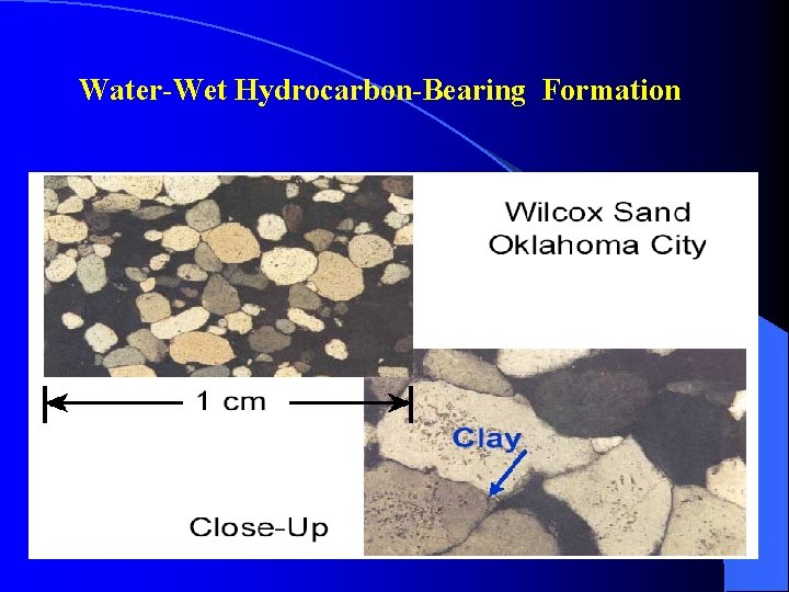 Water-Wet Hydrocarbon-Bearing Formation 