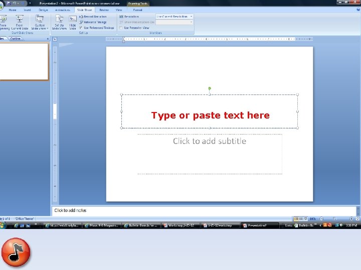 Type or paste text here Type or paste text here
