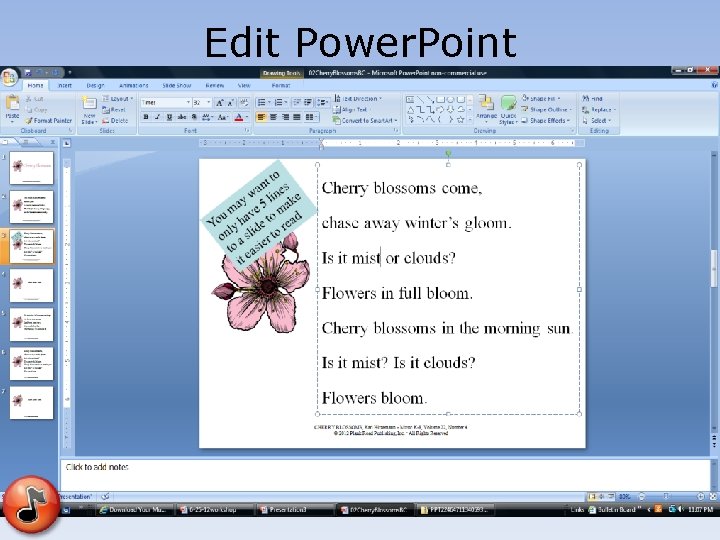 Edit Power. Point 