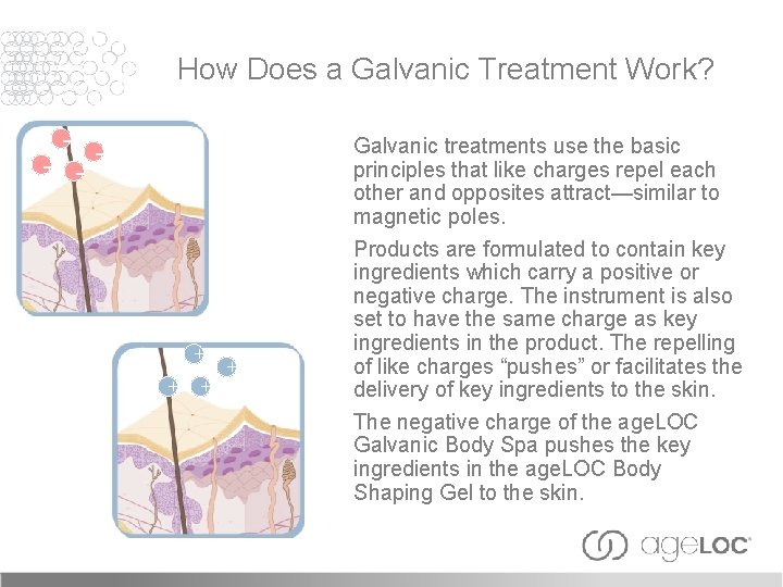 How Does a Galvanic Treatment Work? - - - + + Galvanic treatments use