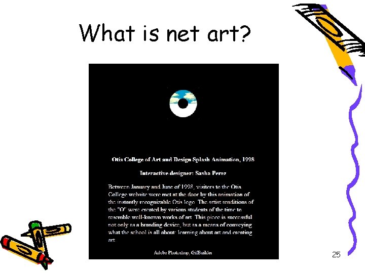 What is net art? 25 