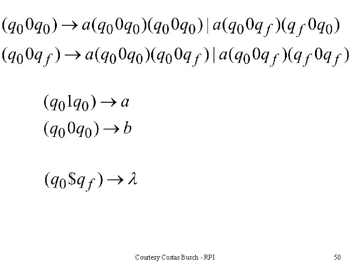 Courtesy Costas Busch - RPI 50 