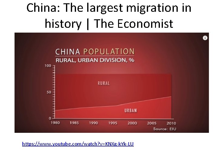 China: The largest migration in history | The Economist https: //www. youtube. com/watch? v=KNXg-k.