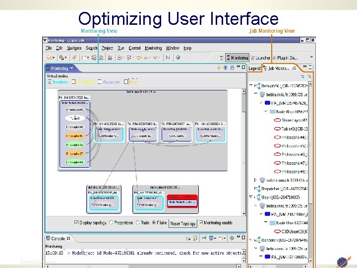 Optimizing User Interface 54 Denis Caromel 