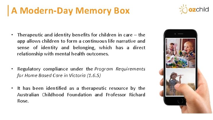 Heading A Modern-Day Memory Box • Therapeutic and identity benefits for children in care