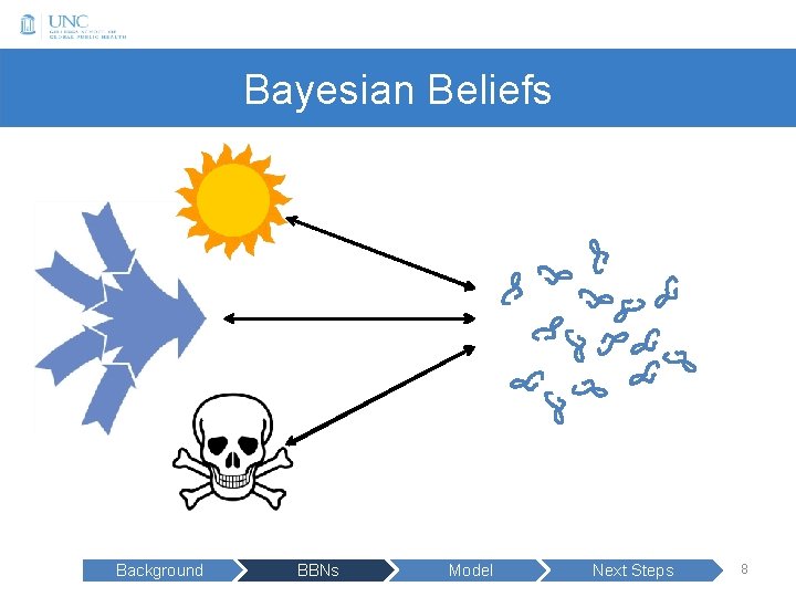 Bayesian Beliefs Background BBNs Model Next Steps 8 