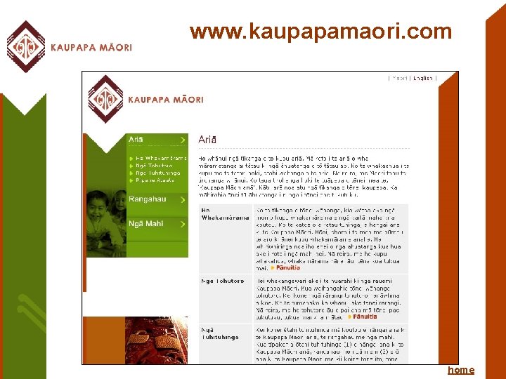 www. kaupapamaori. com home 