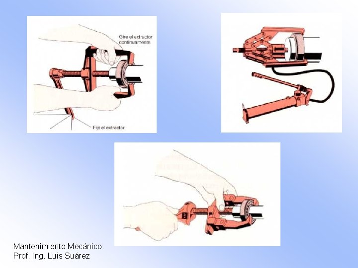 Mantenimiento Mecánico. Prof. Ing. Luis Suárez 