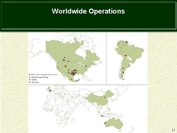 Worldwide Operations 11 