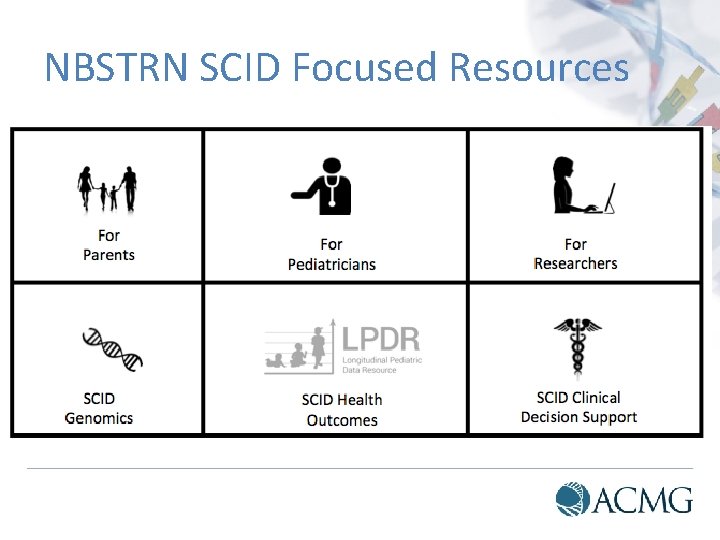 NBSTRN SCID Focused Resources 