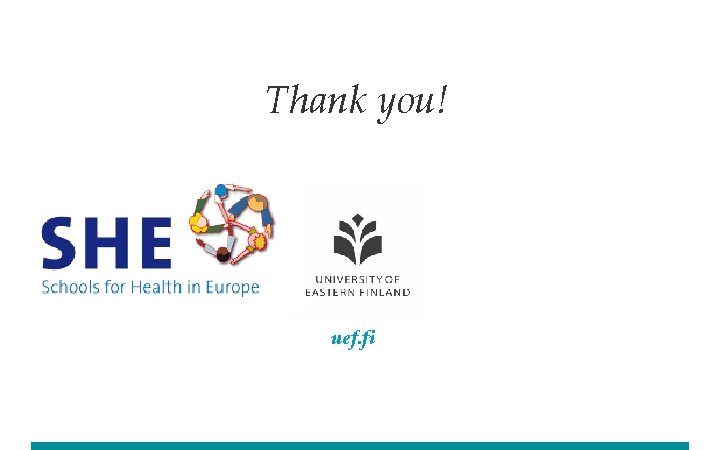 Thank you! uef. fi 