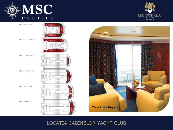 Y 3 – Suita Royala LOCATIA CABINELOR YACHT CLUB 