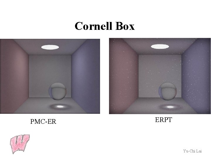 Cornell Box PMC-ER ERPT Yu-Chi Lai 