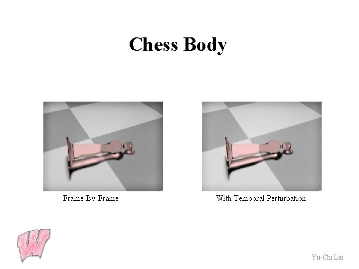 Chess Body Frame-By-Frame With Temporal Perturbation Yu-Chi Lai 