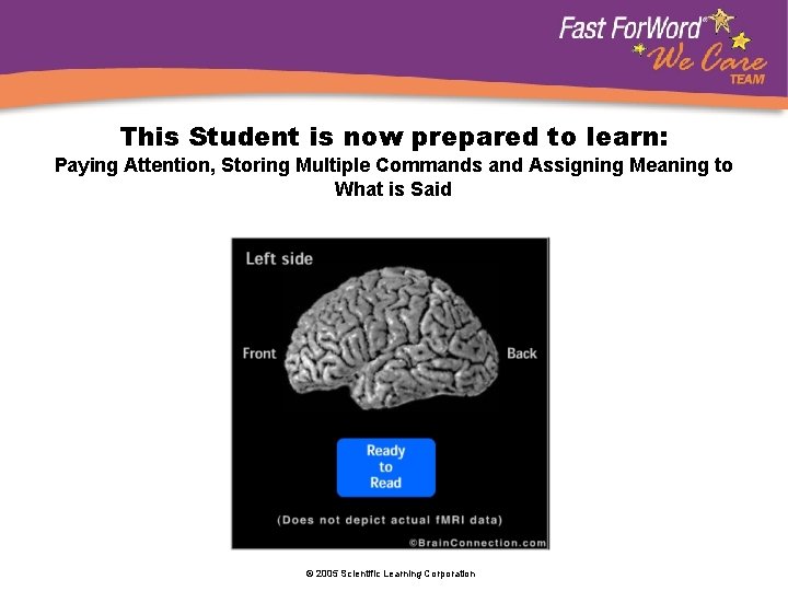 This Student is now prepared to learn: Paying Attention, Storing Multiple Commands and Assigning