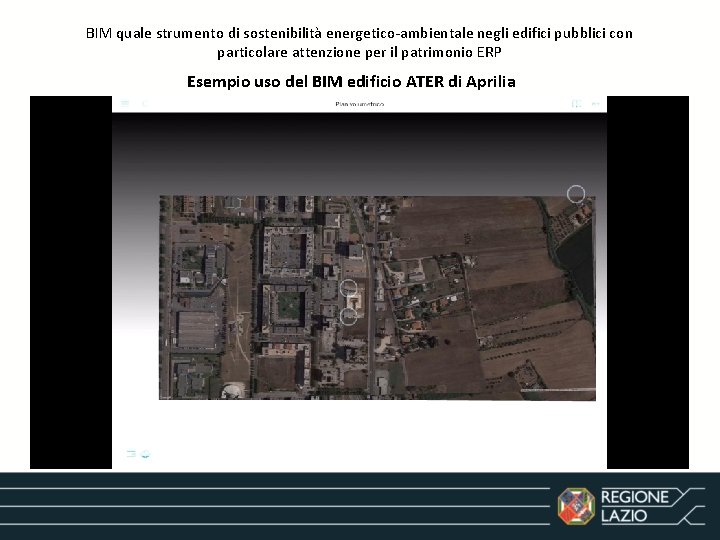 BIM quale strumento di sostenibilità energetico-ambientale negli edifici pubblici con particolare attenzione per il